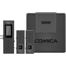 Microfone Comica Duplo Sem Fio VD10 USB (Tipo C)