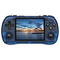 Console Portátil Powkiddy X35H 128GB de 3.5" com 10.000 Jogos - Azul Escuro (Espanhol Inglês)