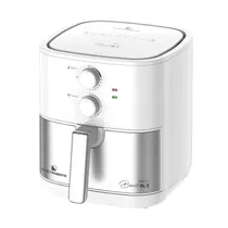 Electrobras Freidora Airfry EBAF-61-W Max 6.1L/1900W/220V White/Silver