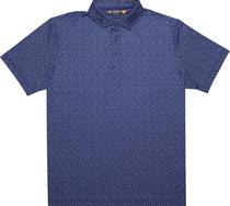 Outlet Camiseta Polo Cremiux Masculina - Navy Estampagem