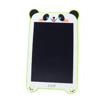 Painel de Escritura Tablet Luo LCD 8.5 Pulegadas LU-A66 Digital Gráfico Eletrônico Portátil Placa de Desenho Manuscrito Pad para Crianças Adultos Casa Escola Escritório - Branco/Verde
