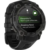 Relógio Smartwatch Garmin Instinct 3 Amoled 45 MM - Black (010-02936-00)