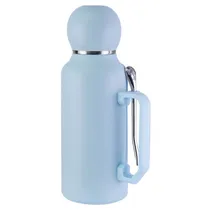 Garrafa Térmica Vacuum Insulated Bottle IH1300 - 1.3L - com Cuia e Bomba - Azul