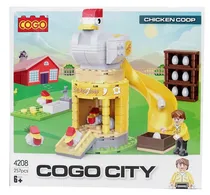 Cogo City Galinheiro - 4208 (257 Pçs)