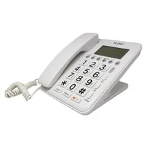 Telefone com Fio N.Inc YK-719 Bina - Branco