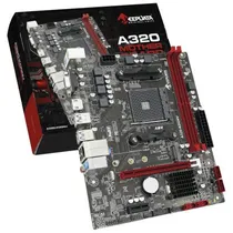 Placa Mãe AM4 Keepdata A320-KDGNV Giga/Nvme/HDMI/D4