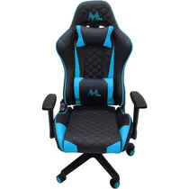 Cadeira de Escritório Gamer Mtek MK01 - Preto/Azul