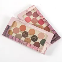 Miss Rose Paleta de Sombras 12 Colores 7001-33 Nº1