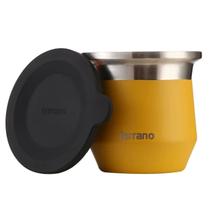 Cuia Terrano Flap com Tapa AC403060020 de 170ML - Strong Yellow