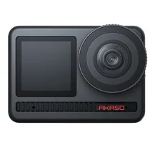 Camera de Video Akaso Brave 8 Camera de Ação Esportiva 48MP / 4K / 60FPS / Ultra HD / EIS2.0 / 2 Baterias / 2 Display - Preto