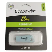 Ecopower Pendrive Star 32GB Verde