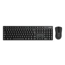 Teclado Philips c/Mouse SPT6501BK Wireless/Esp Negro