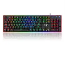 Redragon Teclado Ratri K595RGB Mechanical Eng Black