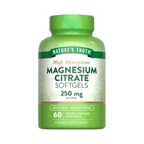 Vitaminas Nature's Truth Magnesium Citrate 60 Cápsulas