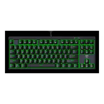 Teclado Gamer T-Dagger Corvette T-TGK302 Rainbow Switch Outemu Ingles - Preto