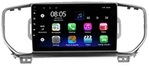 Multimídia Hetzer A1 Android 10 Tela de 9" Kia Sportage 2018 - Prata