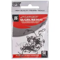 Anzol Marine Sport Super Maruseigo Nickel Nº06 50 Peças