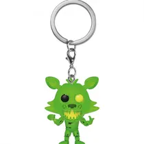 Funko Pop Keychain Five Nights Freddys Foxy Radioactive 59694