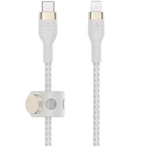 Cabo Belkin Boostcharge Pro Flex CAA011BT2MWH USB-C / Lightning / 2 Metros - Branco