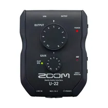 Interface de Áudio Zoom U-22