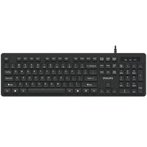 Teclado Philips K264 SPK6264/00 USB Ingles - Preto