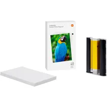 Papel Fotográfico Instantâneo Xiaomi Instant Photo Paper 6" SD20 BHR6757GL - 40 Unidades - Branco