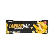 Barra de Proteína Landerfit Landerbar Protein Dessert Banana 46GR