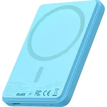 Carregador Sem Fio Mcdodo MC3952 Magnético 5000 Mah USB-C - Azul