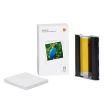 Papel Fotográfico Instantâneo Xiaomi Instant Photo Paper 3" SD30 BHR6756GL - 40 Unidades - Branco  Papel Fotog...