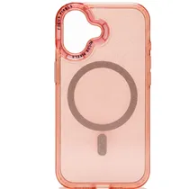 Capa Cisen Magnetico para iPhone 17 - Red Transparent