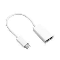 Adaptador Otg USB-C Luo LU-X02 Saída 2.4A - Branco