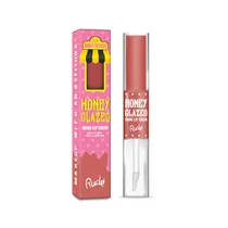 Rude Labial Liq. Honey Glazed Shine Lip Color 2EN1 Crullers
