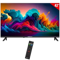Smart TV LED 42" Megastar LED42SM Full HD Android TV Wi-Fi com Conversor Digital