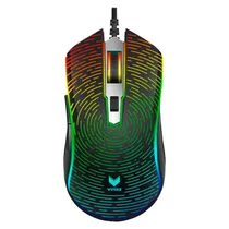 Mouse Gamer Rapoo Vpro V25S RGB 7000 Dpi USB - Preto