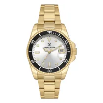 Relogio Analogico Feminino Daniel Klein DK.1.13880-4 Premium Ladies / Pulseira de Aço Inoxidável - Dourado/Preto