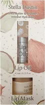 Kit de Stella Dustin Lip Oil + Lip Mask Coconut