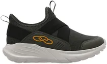 Tênis Olympikus 43772253 Stream Infantil Masculino Militar/Preto