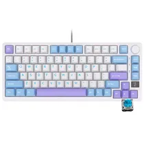 Teclado Royal Mecanico RK-M75 RGB s/f Taro Milk Switch Blue