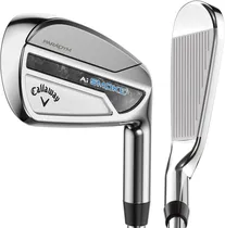 Kit Tacos de Golfe Callaway Paradym Ai Smoke Irons Cypher 2.0 Sixty R 5-P RH (6 Unidades)