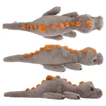 K.K Toys Coleccionables Peluche Dino 50CM K58248 Marron/Bordo