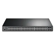Hub Switch TP-Link TL-SG3452P 52 Portas Gigabit 48POE+4SFP 1000MBPS - Cinza