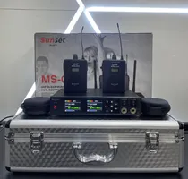 Transmissor In-Ear Sunset MS-02 c/2 BT c/Case