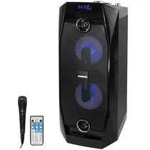 Caixa de Som Magnavox MTS6111/Mo 5.25" 4.500 Watts P.M.P.O com Bluetooth/USB e Rádio FM - Preta