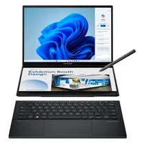 Notebook Asus Zenbook Duo UX8406CA-PS99T 14" Intel Core Ultra 9-285H 1TB SSD 32GB Ram - Cinza