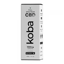Óleo CBD Sublingual 1500 MG / 30 ML Koba Sabor Natural