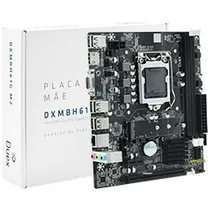 Placa Mãe Duex DXMBH61G M2 Socket LGA 1155 / VGA / DDR3