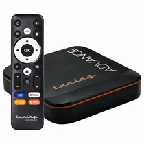 Receptor Iptv Tuning Advance 2GB de Ram / 16GB / Uhd / 4K - Preto