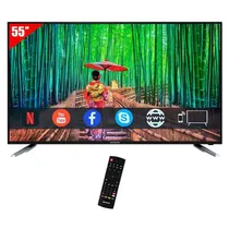 Smart TV Aiwa AW55B4KF 55" 4K Ultra HD Wifi - Preto