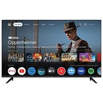 TV Smart Mtek MKQ86FSGU 86" Ultra HD / 4K / Qled / Google TV - Preto