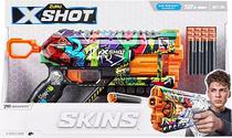 Lancador de Dardos Zuru X-Shot Skins Griefer Graffiti. - 36561